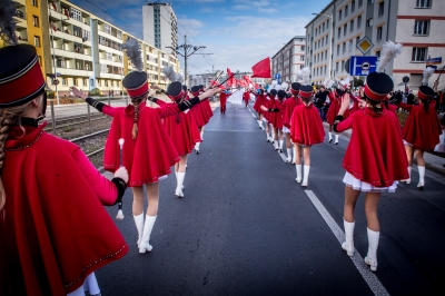 Radosna Parada Niepodległości na ulicach Wrocławia [ZDJĘCIA] - 14