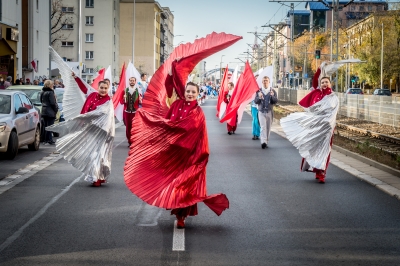 Radosna Parada Niepodległości na ulicach Wrocławia [ZDJĘCIA] - 25