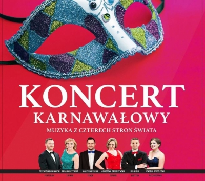 Koncert Karnawałowy „Muzyka z Czterech Stron Świata” - ODWOŁANY