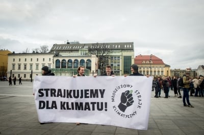 Młodzieżowy Strajk Klimatyczny w centrum Wrocławia [FOTO] - 12