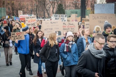 Młodzieżowy Strajk Klimatyczny w centrum Wrocławia [FOTO] - 5