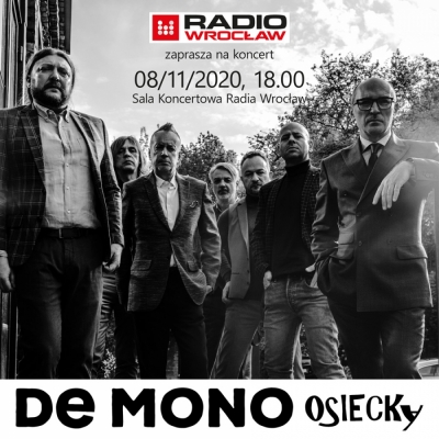 De Mono - Osiecka w Sali Koncertowej Radia Wrocław [KONCERT ODWOŁANY]