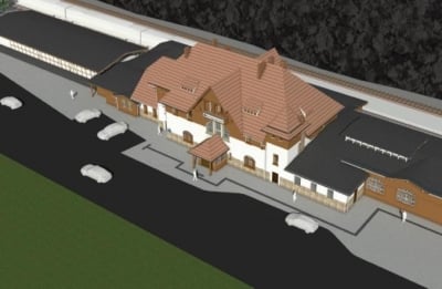Dworzec w Szklarskiej Porębie będzie jak nowy. Remont rozpoczęty [WIZUALIZACJE] - 2