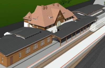 Dworzec w Szklarskiej Porębie będzie jak nowy. Remont rozpoczęty [WIZUALIZACJE] - 3