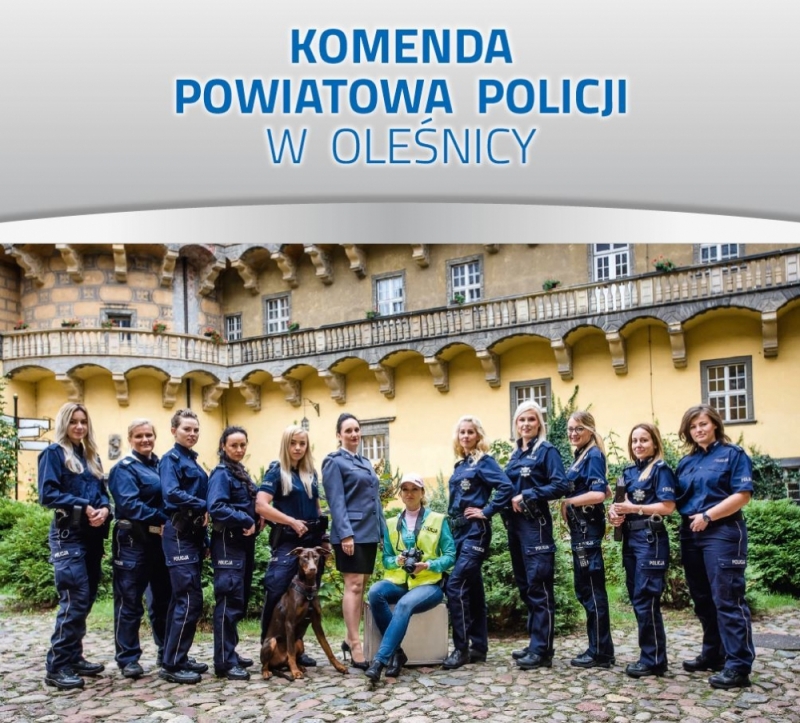 Oleśnickie policjantki w roli modelek [ZOBACZ] - fot. materiały prasowe