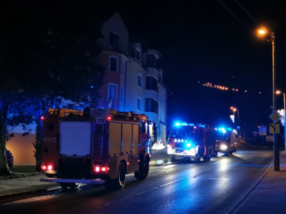 Kolejny pożar w hotelu w Świeradowie Zdroju - fot. Piotr Słowiński