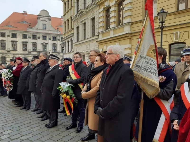 Wrocław uczcił 157. rocznicę wybuchu Powstania Styczniowego - fot. E. Osowicz