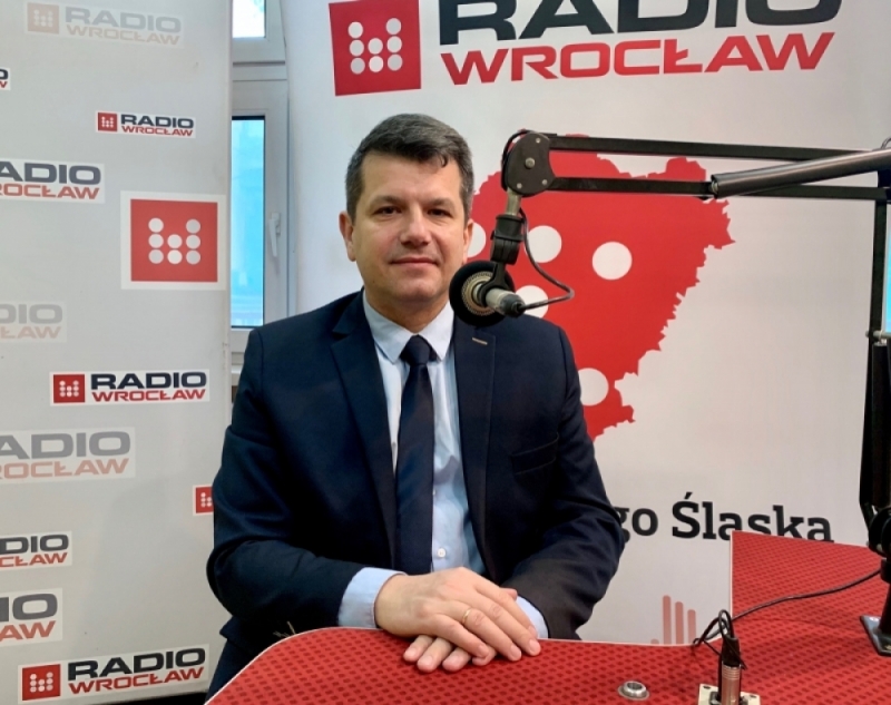 Burmistrz Oławy Tomasz Frischman: Uzupełniamy się z Wrocławiem - (fot. Radio Wrocław)