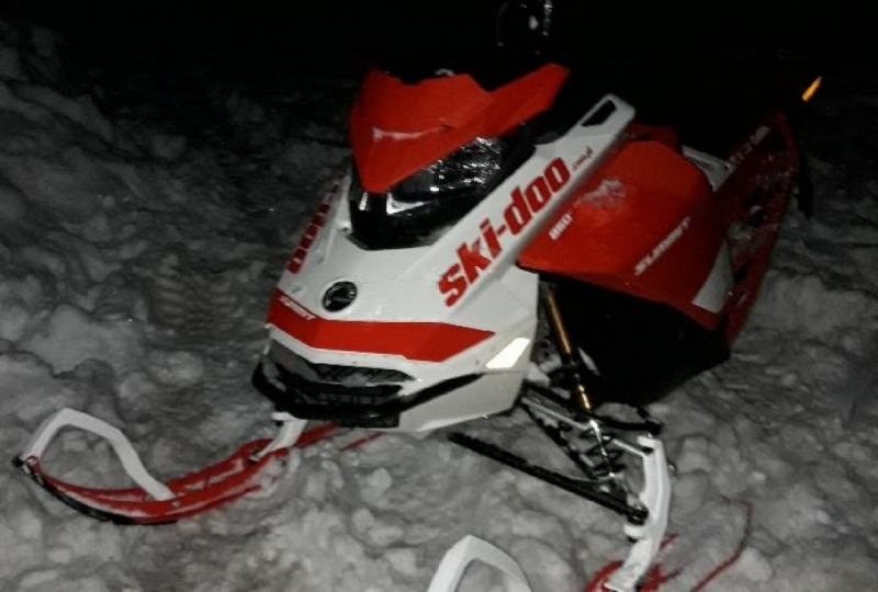 Jeździli skuterem śnieżnym na zamkniętym szlaku, który jest ostoją cietrzewi - fot. mat. prasowe