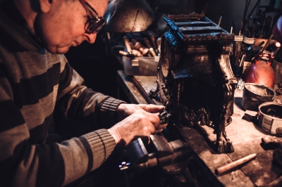 Rzemieślnik Pan Janek, wrocławski metaloplastyk [FOTOREPORTAŻ] - 2