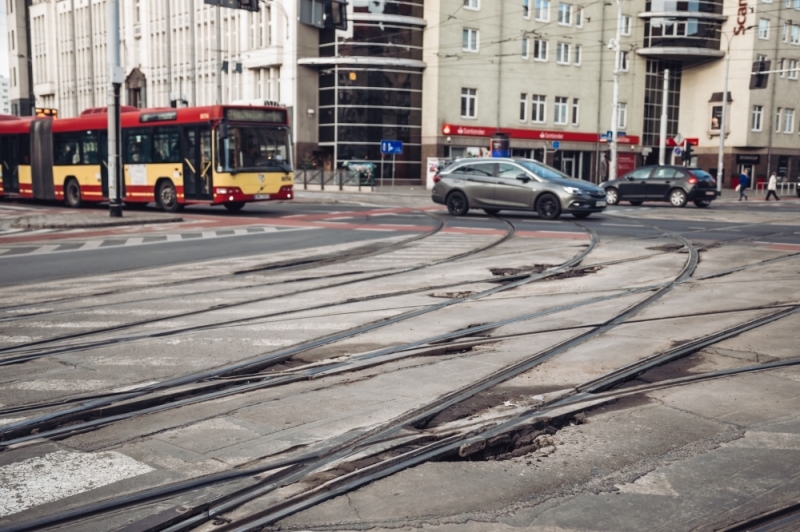 Specjalny tramwaj sprawdzał stan wrocławskich torowisk - fot. Patrycja Dzwonkowska