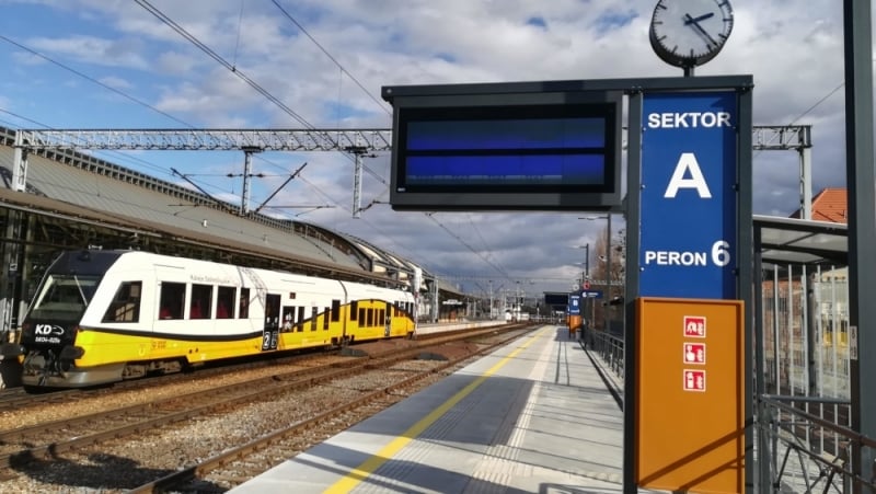 Dodatkowy nowy peron 6 na Wrocławiu Głównym - (fot. PKP PLK)