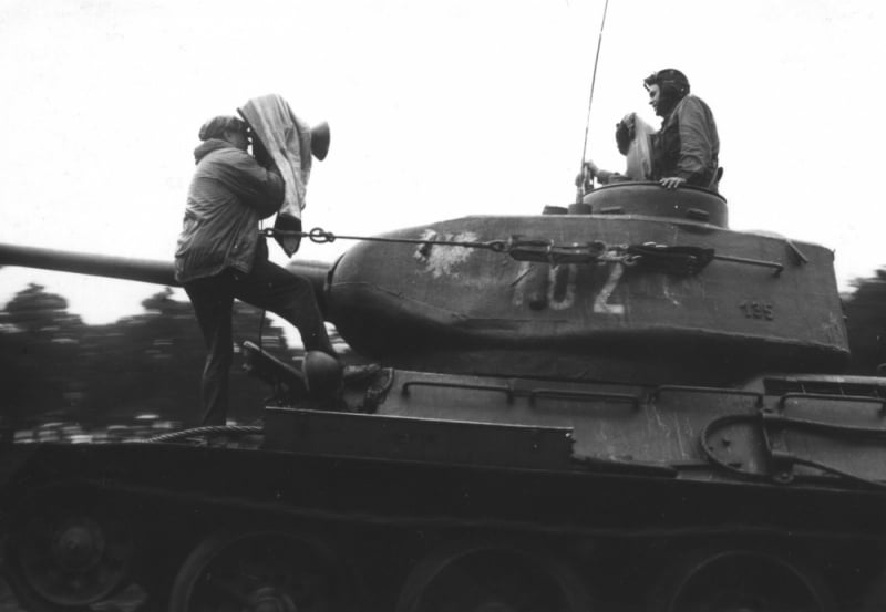 55 lat temu padł pierwszy klaps na planie "Czterech pancernych i psa" – Fot. archiwum Marka Łazarza /Stefan Kurzyp