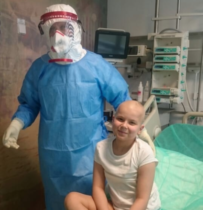 9-letnia pacjentka wrocławskiej kliniki Przylądek Nadziei pokonała koronawirusa