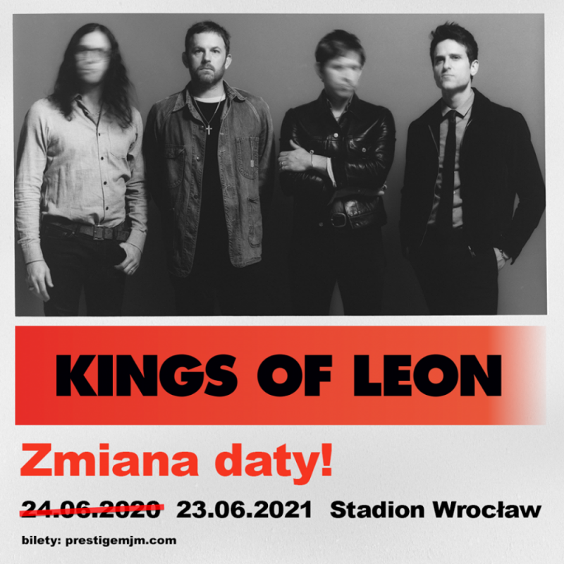 Kings of Leon dopiero za rok! - fot. Facebook/ Strefa Kultury Wrocław