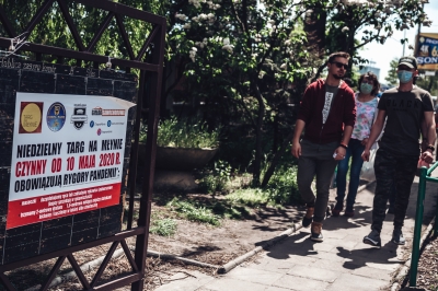 FOTOREPORTAŻ: Jak wygląda targowisko z obostrzeniami? - 0