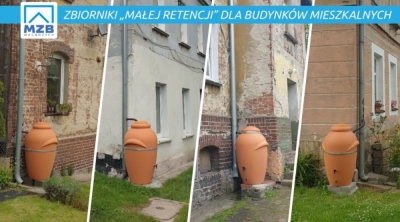 Pierwsze budynki komunalne w Wałbrzychu mają zbiorniki na deszczówkę
