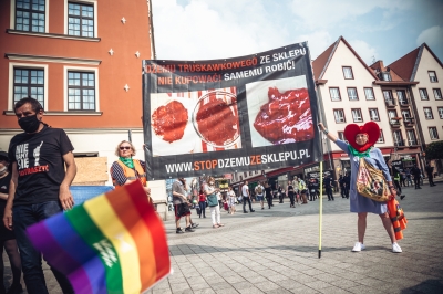 "Jestem człowiekiem, nie ideologią". Manifest przeciwko mowie nienawiści we Wrocławiu - 10