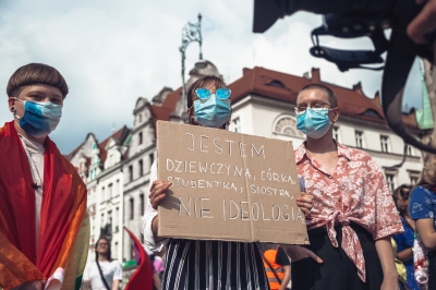 "Jestem człowiekiem, nie ideologią". Manifest przeciwko mowie nienawiści we Wrocławiu - 2