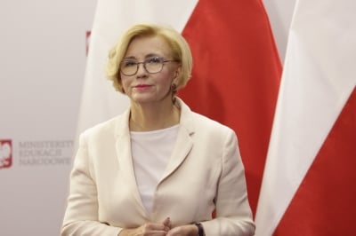 Wiceminister edukacji Marzena Machałek w Kamiennej Górze