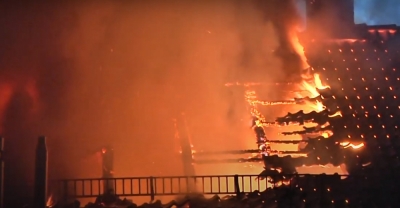 Tragiczny pożar w Pieszycach. Zginęły dwie osoby