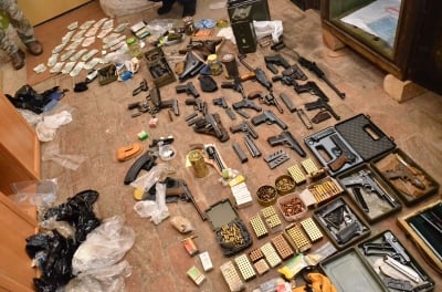 Funkcjonariusze SG i policjanci zlikwidowali arsenał broni i amunicji [FOTO] - 6