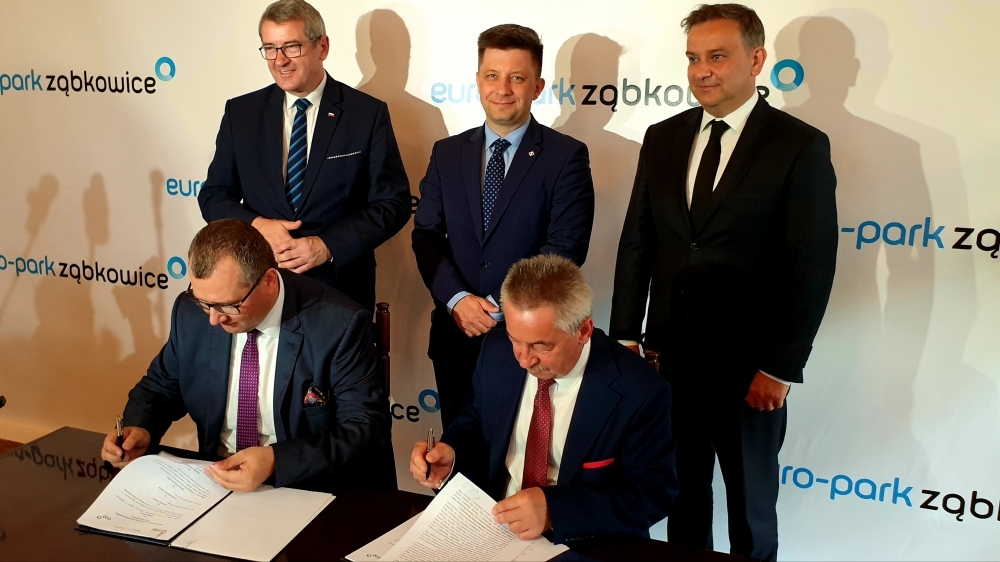 Podpisano umowę inwestycyjną na EURO-PARK Ząbkowice - fot. Jarosław Wrona