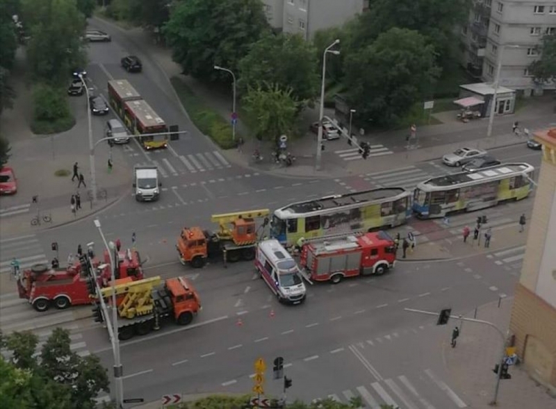 Wrocław: Kobieta potrącona przez tramwaj - fot. Karolina Lazar