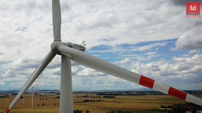 #Migawka Największa dolnośląska farma wiatrowa [DRON 4K]