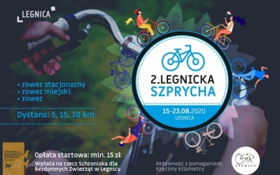 Legnica: Kręcą kilometry i pomagają zwierzakom