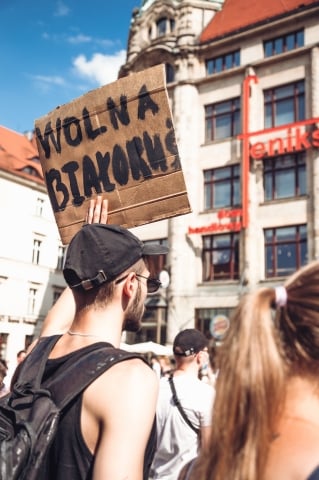 Wrocławianie solidarni z Białorusią [ZOBACZ] - 14