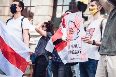 Wrocławianie solidarni z Białorusią [ZOBACZ] - 20