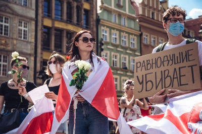 Wrocławianie solidarni z Białorusią [ZOBACZ] - 3