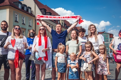 Wrocławianie solidarni z Białorusią [ZOBACZ] - 6