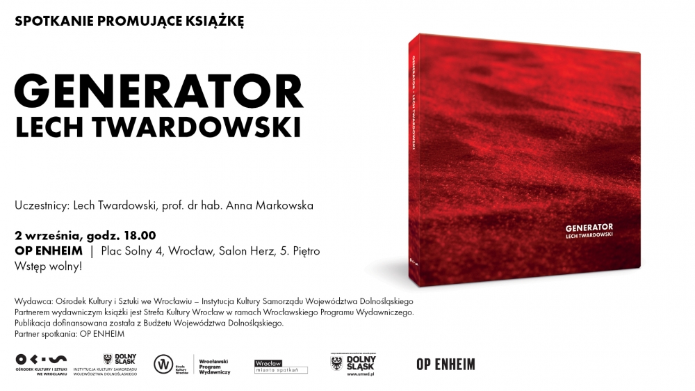 Spotkanie promujące książkę "Generator. Lech Twardowski" - fot. materiały prasowe