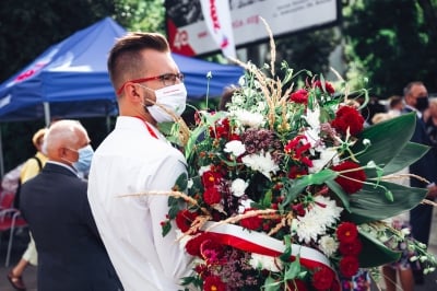Uroczystości 40. rocznicy powstania NSZZ "Solidarność" we Wrocławiu - 9