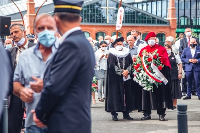 Uroczystości 40. rocznicy powstania NSZZ "Solidarność" we Wrocławiu - 13