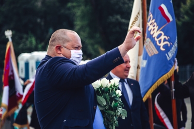 Uroczystości 40. rocznicy powstania NSZZ "Solidarność" we Wrocławiu - 15