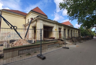 Legnica: Trwa remont Teatru Letniego