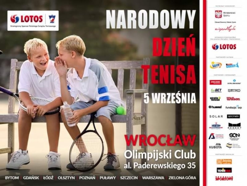 Narodowy Dzień Tenisa we Wrocławiu - fot. mat. prasowe