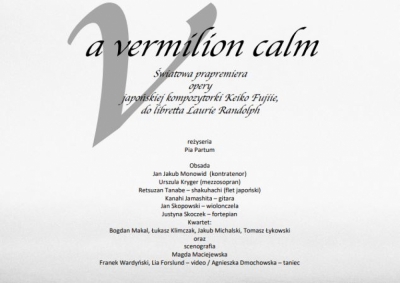 Vermilion Calm we wrocławskiej Piekarni. Premiera już 19 września