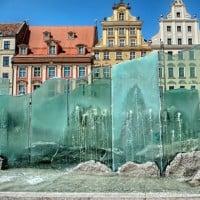 Fontanna we wrocławskim Rynku 